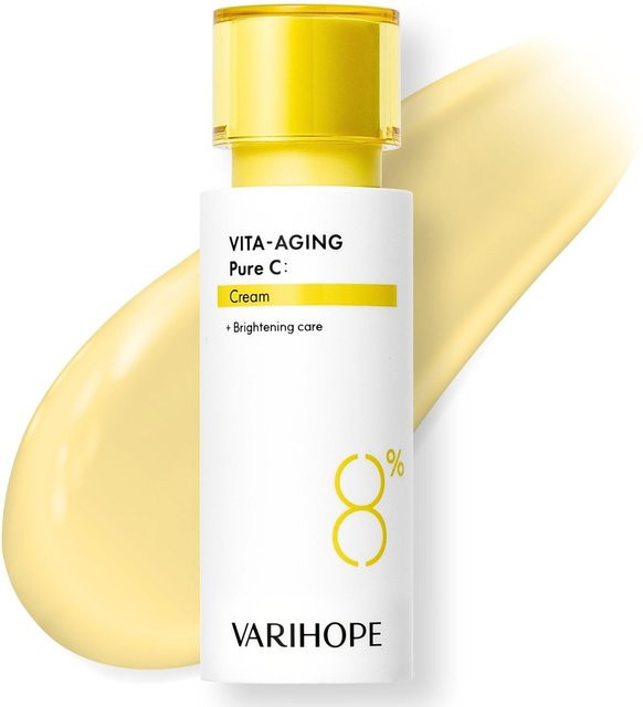 VARIHOPE Vitamin C Creme, 40 ml, mit Peptide und Panthenol - Bild 1
