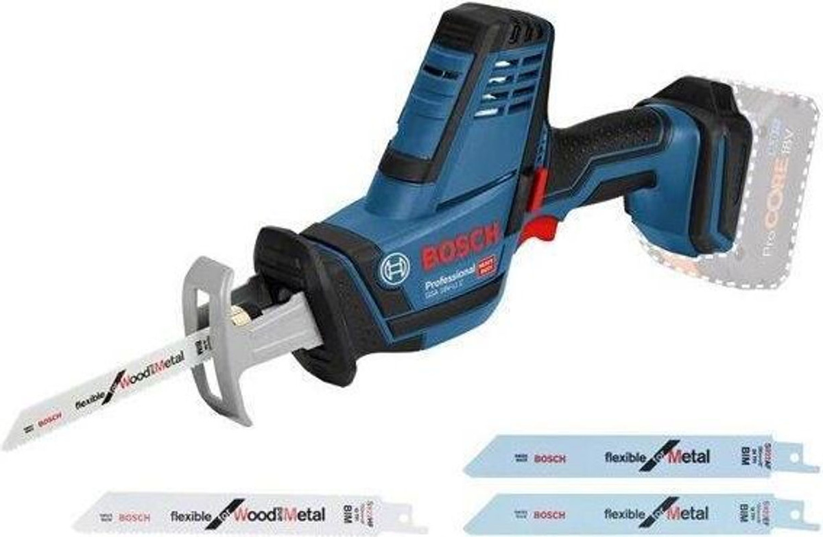 Bosch Professional GSA 18V-LI C Akku-Säbelsäge 18V Blau - Bild 3