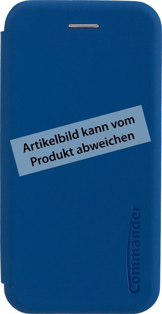 Book Case CURVE Handyhülle für Huawei P30 Pro in Maritim Blue mit Soft-Touch-Oberfläche - Bild 1
