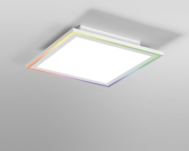 Ledvance Smart+ WiFi Panelleuchte Planon Plus RGBW, quadratisch, Farbe: Multicolour/Weiß, B/T/H: 30 x 30 x 1 cm - Bild 1