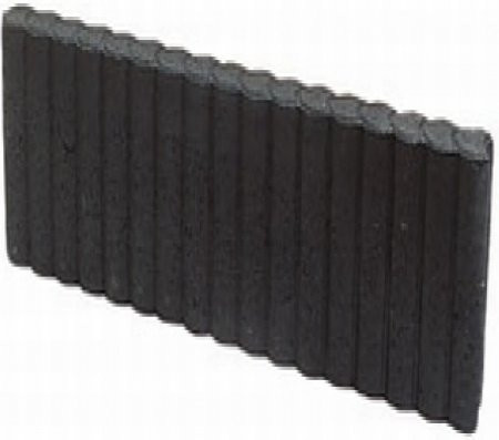 Palisade Bordsteine schwarz B/H/T: 40 x 6 x 50 cm - Bild 1
