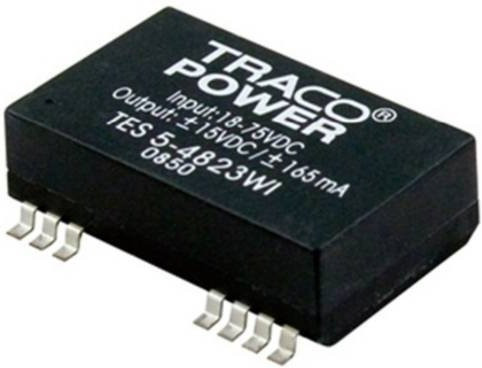 TracoPower TES 5-2411WI DC/DC-Wandler SMD 24 V/DC auf 5 V/DC 1A 5W in Schwarz - Bild 1