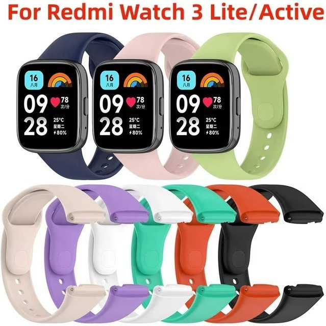 Xiaomi Uhrenarmband Silikon, Weiß, Unisex - Bild 1
