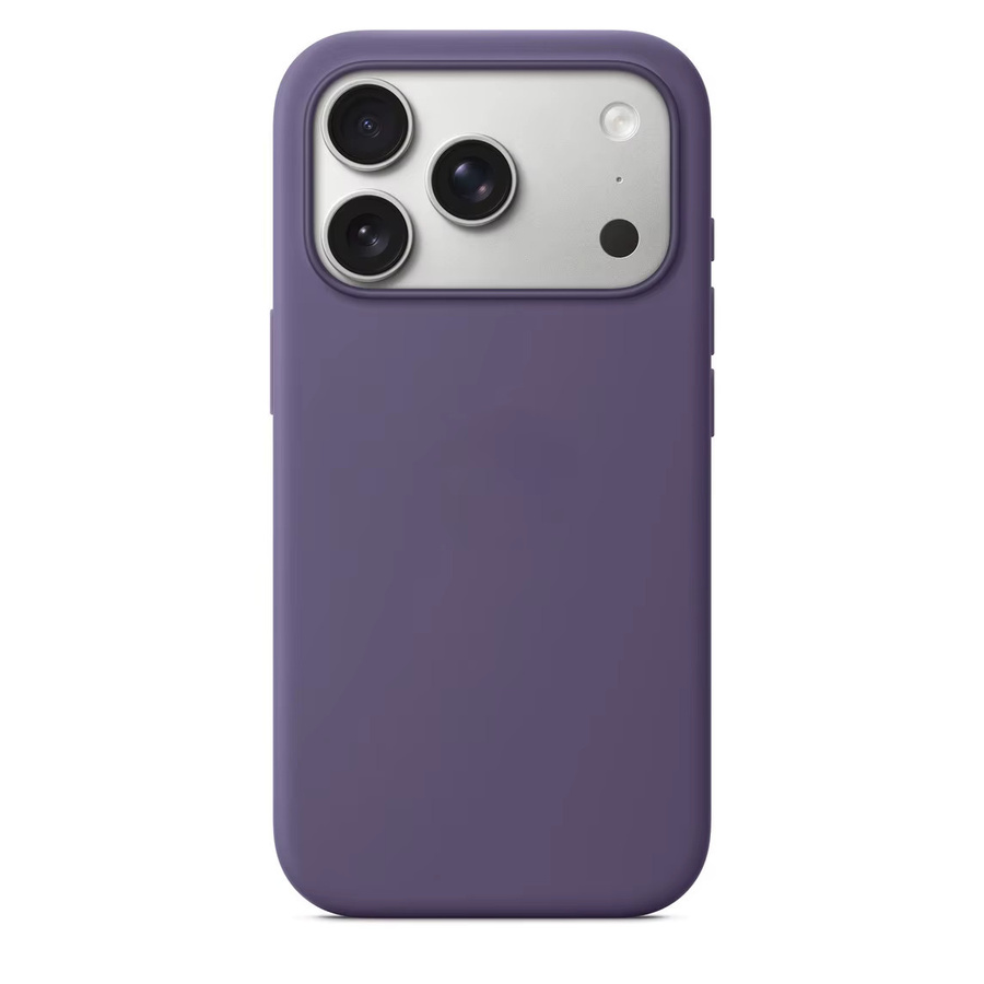 Apple Flüssigsilikon-Hülle für iPhone 18 Pro Max und iPhone 17 Pro Max mit Air AI Button Animation und MagSafe Kompatibilität in Purple - Bild 2