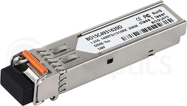 BlueOptics 1100-0559-BO Netzwerk-Transceiver-Modul SFP Faseroptik 125 Mbit/s Silber - Bild 1