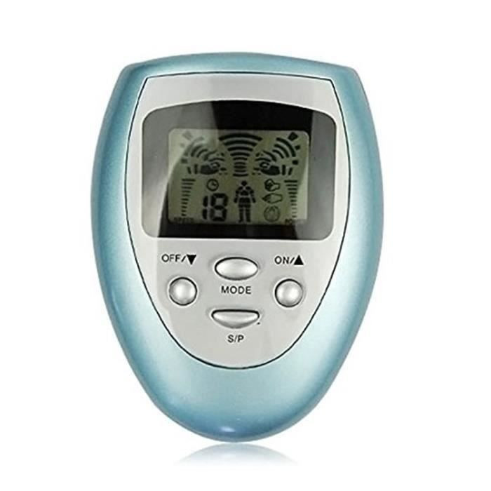 Techtrusty Elektrostimulationsgerät mit 4 Pads und 8 Programmen sowie LCD-Display in Neutral - Bild 2