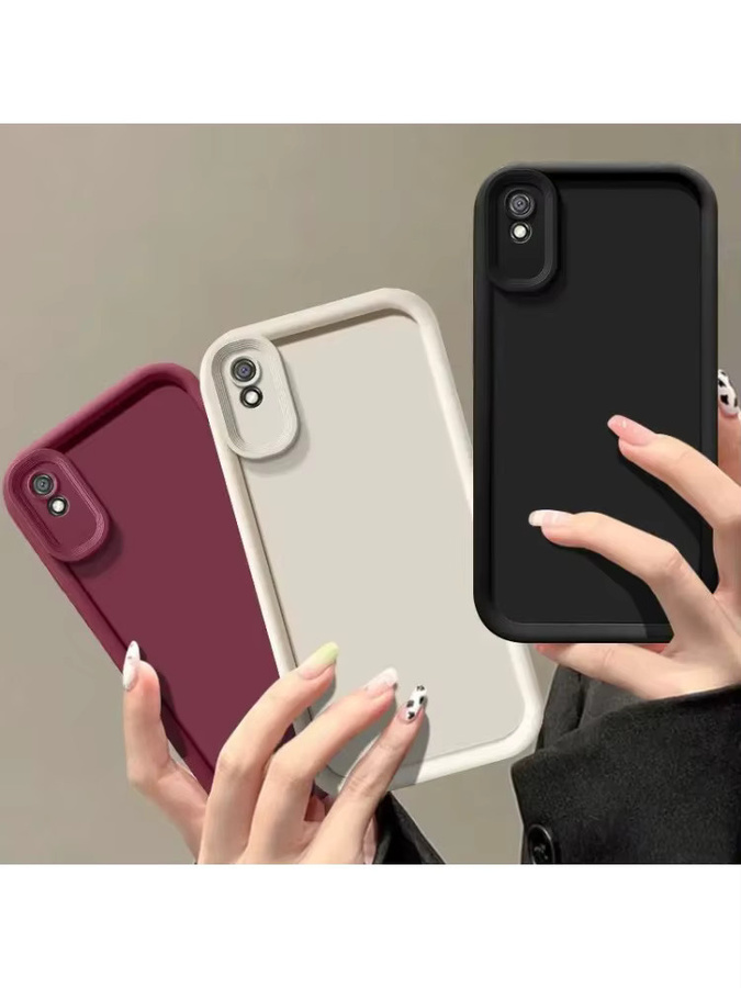 EUCAGR Matte TPU Schutzhülle für Xiaomi Redmi 9A, Redmi 9AT und 9i – Weiche Anti-Drop Handyhülle - Bild 4