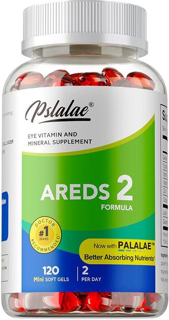 Pslalae AREDS 2 Formel Augenvitamine mit Lutein, Unisex - Bild 1