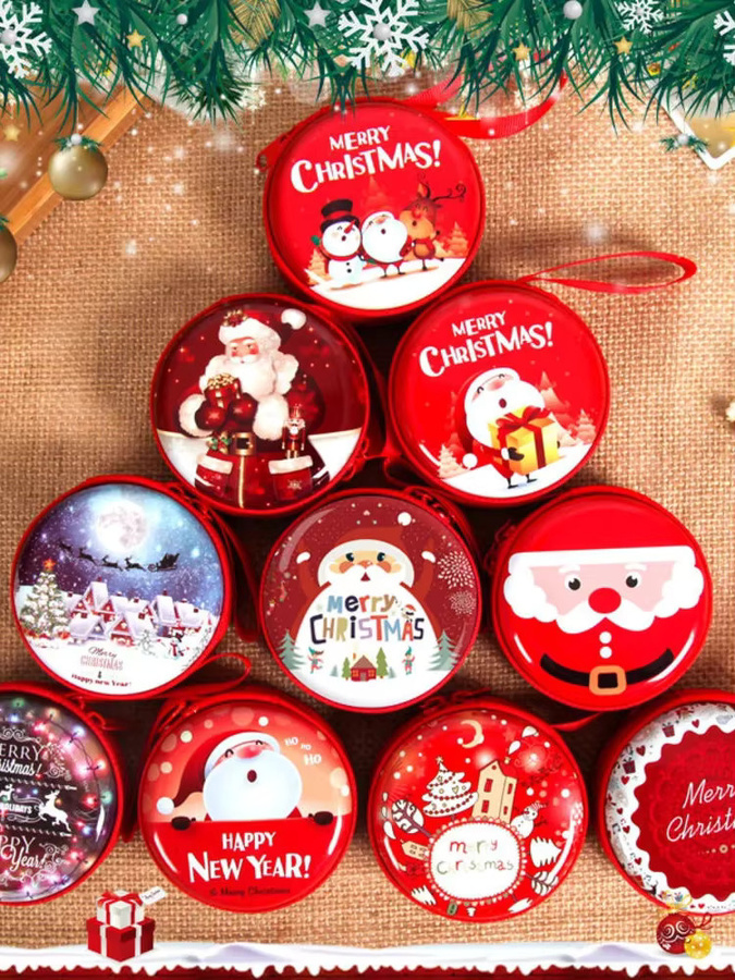 ISKYBOB Weihnachtsdekoration Münztüte Rot Hängend - Bild 3