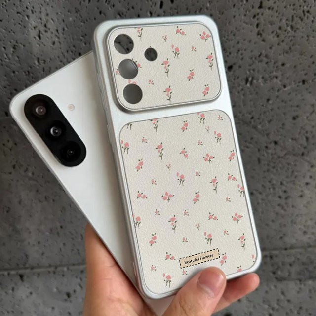 AKABEILA Leder Handyhülle mit Kamera-Fenster für Samsung Galaxy S26 Ultra S25 S24 S23 A55 A54 A56 A57 A37 A27 A17 A07 A06 A16 A26 und Android Modelle - Bild 1