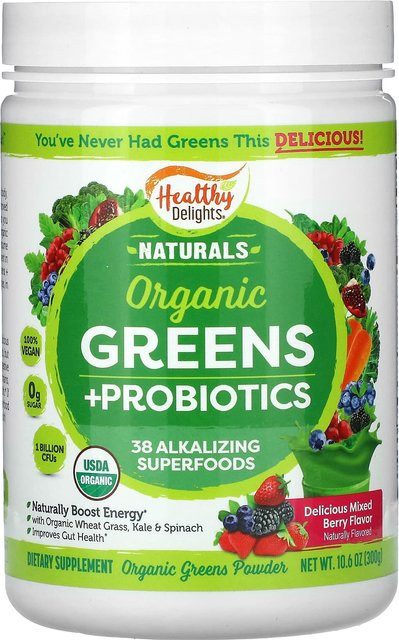Healthy Delights Gemischte Beeren Bio + Probiotika 300 g - Bild 1