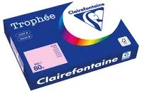 Clairefontaine Trophée Color Kopierpapier DIN A4, 80 g/m², 500 Blatt, Multicolor/Pink, FSC-zertifiziert - Bild 1