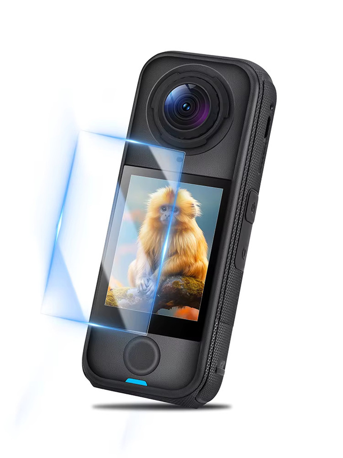 STARTRC Schutzfolie für Insta360 X4 Action-Kamera, hochtransparentes und kratzfestes Bildschirmzubehör in Transparent - Bild 7