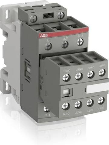 ABB AF38-30-22-11 Schütz in Grau mit 5 Schließern und 2 Öffnern 18.5kW - Bild 1