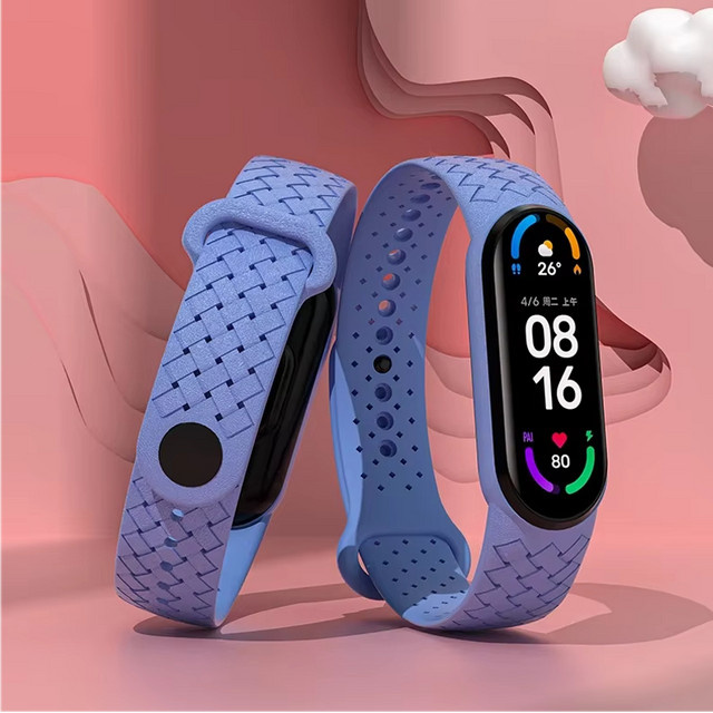 NEY Uhrenarmband Silikon, Solo-Loop, Xiaomi Mi Band 7 6 5 4 - Bild 1