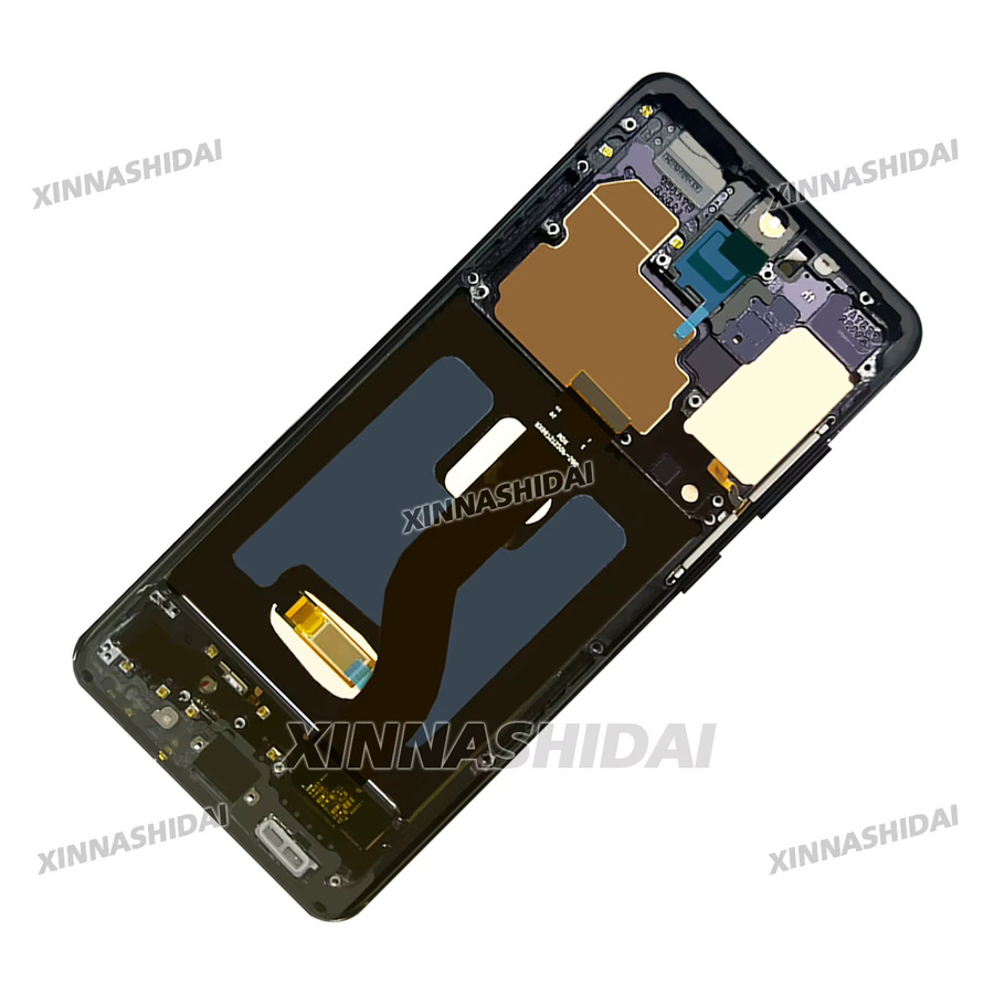 Samsung Galaxy S20 Plus OLED LCD Display mit Rahmen für G985F in Schwarz oder Blau - Bild 3