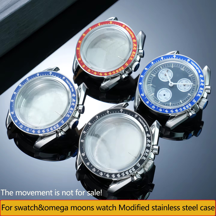 REEMILONG Uhrenarmband Mod-Kit, Edelstahl, Silber, passend für 42mm Zifferblatt - Bild 2