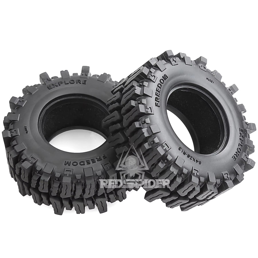 RS Crawler Tires Mud Slingers X Super Soft Sticky Tire, Zubehör, 1:24 - Bild 3