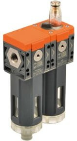 Riegler Filter und Öler SYNTESI BG 1, G 1/8, 5 µm, RMSA halbautomatisch, Orange - Bild 1