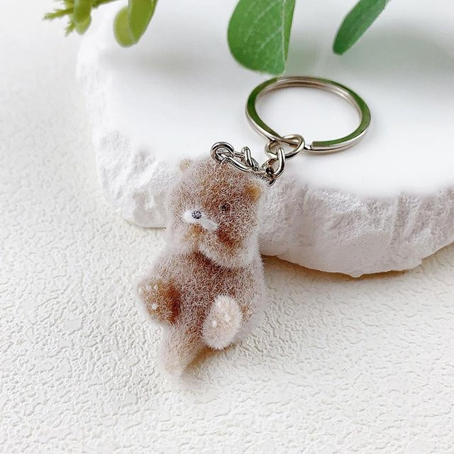 Rd lala Otter-Anhänger, 3D-beflockt, Unisex - Bild 1