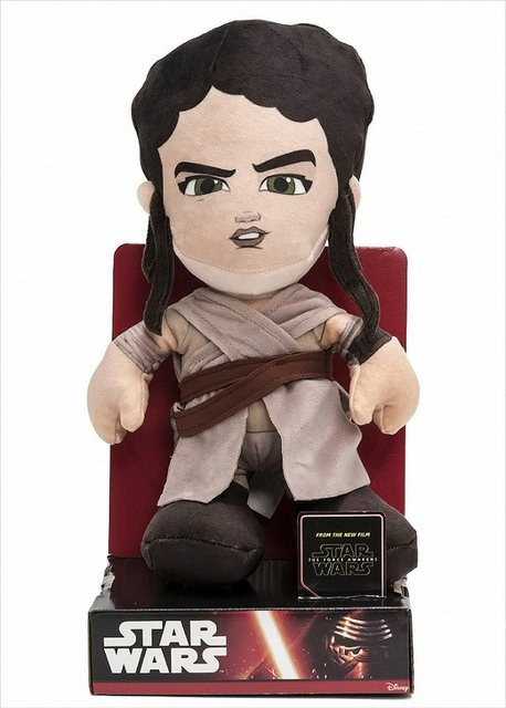 Joy Toy SpA Star Wars Rey Samt-Plüsch, 25cm - Bild 1