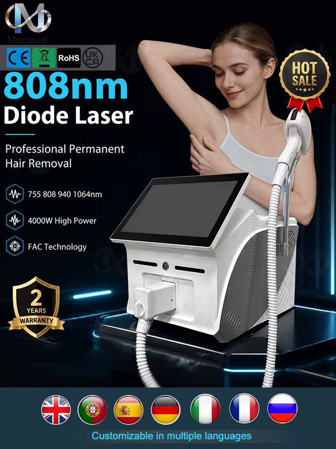 Emsnova Soprano Ice Titan Diodenlaser Haarentfernungsgerät, Unisex, weiß - Bild 5