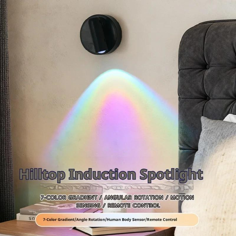 YJMP Super Lighting Kabellose LED Wandleuchte mit magnetischer Basis, USB-wiederaufladbar, dimmbar mit Touch-Schalter, Schwarz - Bild 2