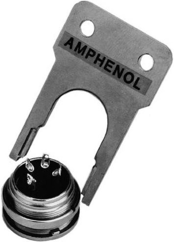 Amphenol N 45 091-000 1 Rundstecker Montageschlüssel Serie in Silber - Bild 1