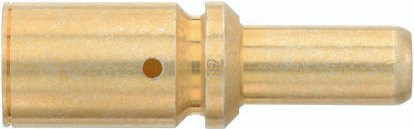 HARTING Crimpkontakt 09112006135 aus Messing mit Goldbeschichtung - Bild 1