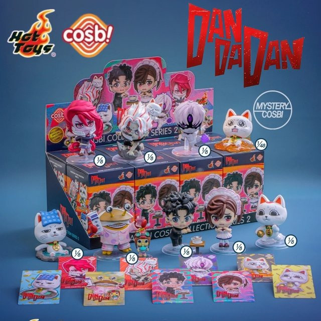 Hot Toys Dandadan Cosbi Collection 2 Blindbox, Chibi Q-Version Figuren, ab 14 Jahren - Bild 1