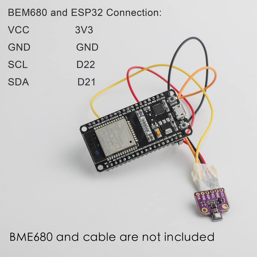 DIYmall ESP32 DEVKIT ESP32-WROOM-32 Entwicklungsboard mit WiFi und Bluetooth BLE Dual-Core CP2102 in Schwarz - Bild 3