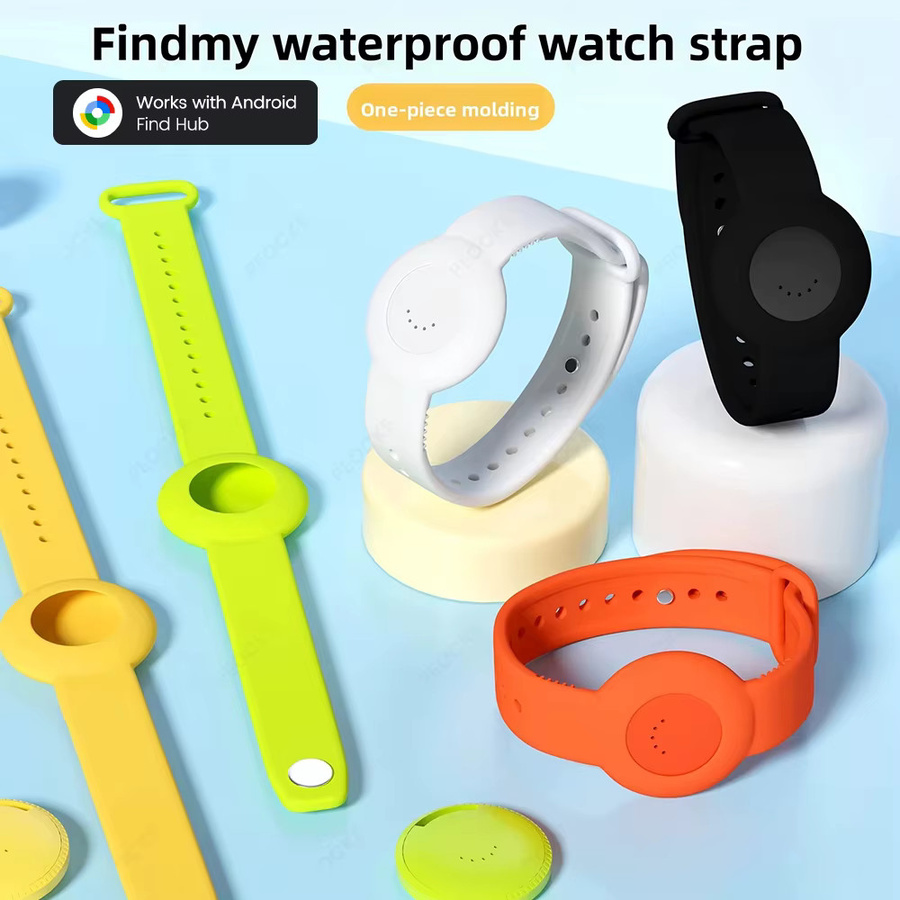 Peocke GPS Tracker Android Armband in Weiß, wasserdichter Anti-Verlust-Tracker für Google Find My Device zur Sicherheitsverfolgung von Kindern und Haustieren - Bild 3