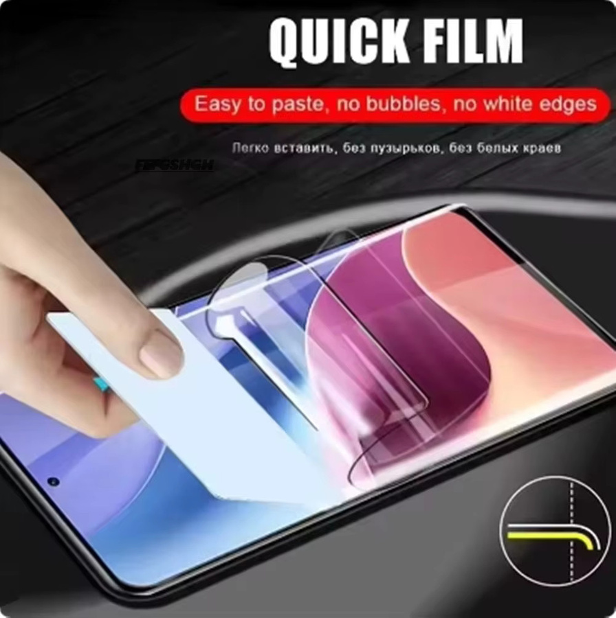 2er-Set vollhydraulische Hydrogel-Schutzfolien für Blackberry KEY one, DTEK70 und Key2 / Key2 LE, 4,5 Zoll, transparent - Bild 2