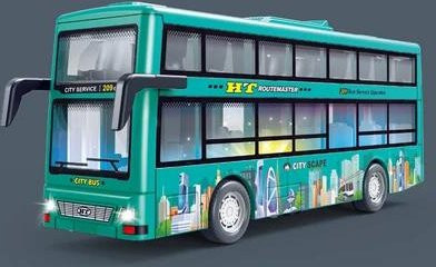 Doppeldeckerbus Modell, Diecast, Kunststoff, grün, ab 14 Jahren - Bild 1