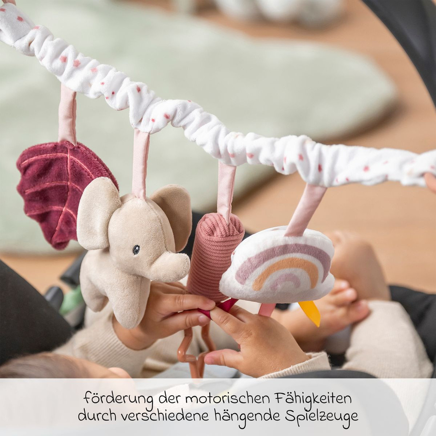 Nattou Kinderwagenkette, Rosa / Pink, Tiere, Plüsch / Textil - Bild 2