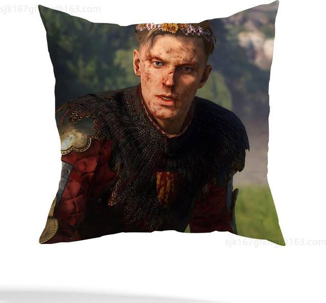 JMG Clothing Kissenbezug K-Kingdom Come Deliverance, Mehrfarbig, B/H: 45 x 45 cm - Bild 1