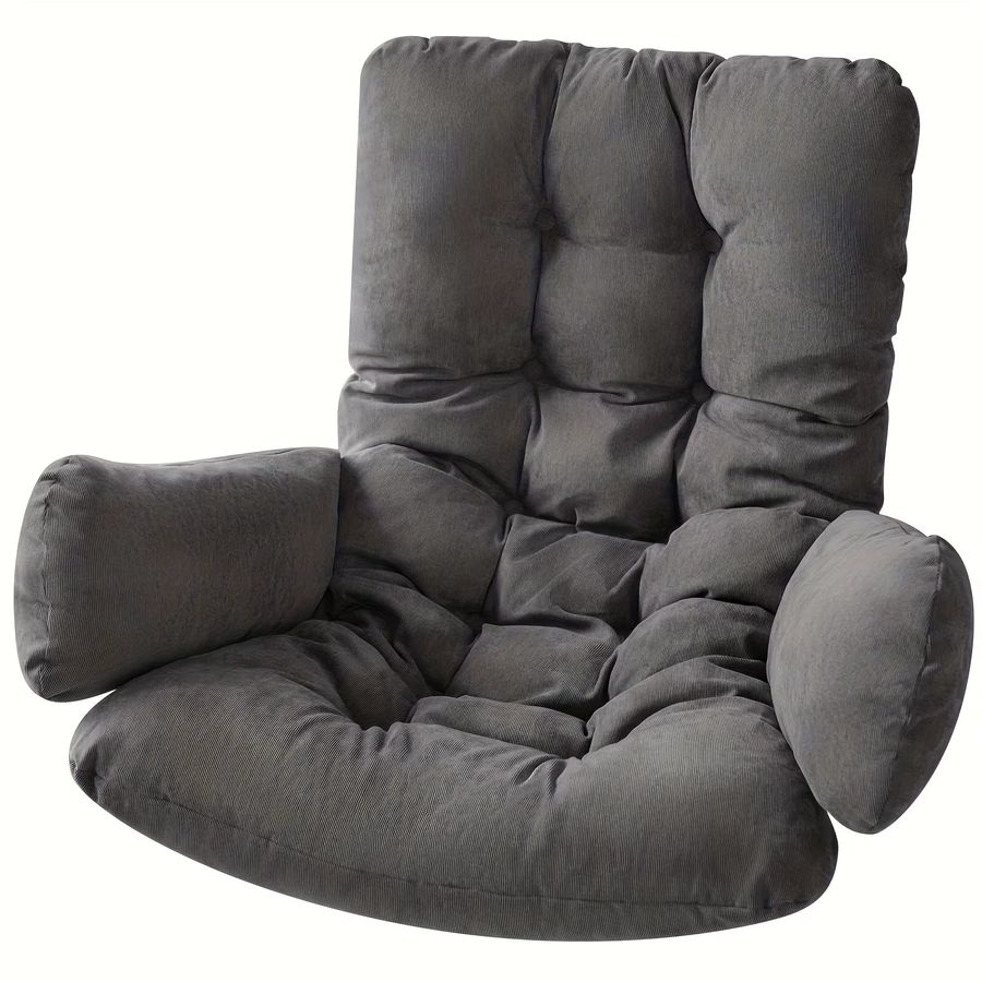Cojin Hängematten-Schaukelstuhlkissen in eiförmiger Form, Farbe: Khaki - Bild 4