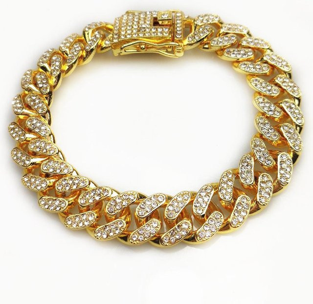 Halskette Gold, 65 cm, Unisex - Bild 1