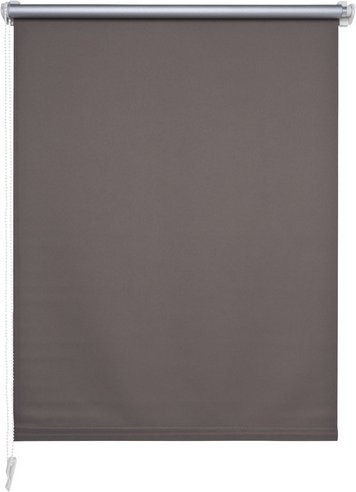 LIEDECO Verdunkelungsrollo Klemmfix aus Polyester in Grau, B: 80 cm, H: 150 cm - Bild 1