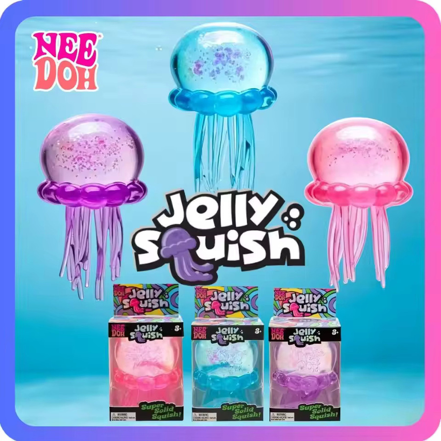 Schylling Nice Cube & Jellyfish, Fidget-Spielzeug, Schreibtisch-Puzzle - Bild 2