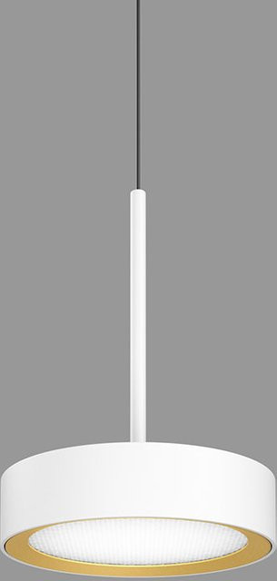 DLS Lighting Solana LED-Pendelleuchte in Weiß und Gold, dimmbar und höhenverstellbar - Bild 1