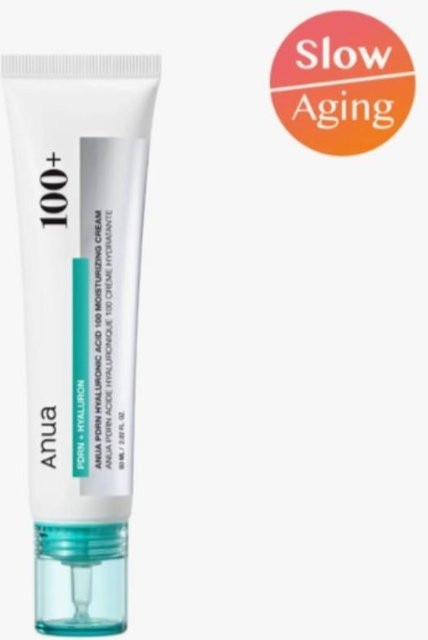 Anua PDRN Hyaluronsäure 100 Feuchtigkeitscreme, 60 ml, Empfindliche Haut - Bild 1
