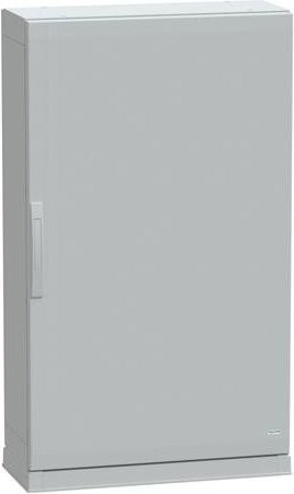Schneider Electric Polyestergehäuse PLAZ mit Sockelrahmen und offenem Boden in Grau, B/T/H: 125 cm x 75 cm x 32 cm, IP54 - Bild 1
