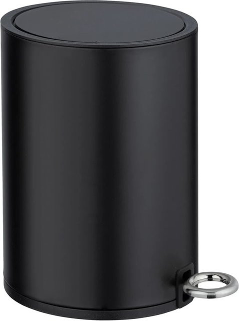 Wenko Kosmetik Tretteimer Monza Easy Close Schwarz B: 18,5 cm, T: 25,5 cm, H: 24,5 cm - Bild 1