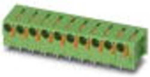 Phoenix Contact Federkraftklemmblock 1700509, Polzahl 4, grün, 50 Stück - Bild 1