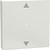 Merten Schalterwippe einteilig mit Pfeilsymbol für System M in Polarweiß Typ MEG5215-0319 - Bild 1