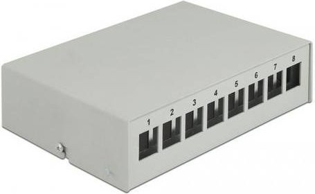 Delock 43412 Patch-Panel in Grau - Bild 1