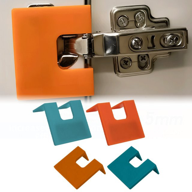 DAZZLEEX Magnetische Scharnier-Installationshilfe zur Positionierung für die Holzbearbeitung und Schranktürverkleidung - Bild 1