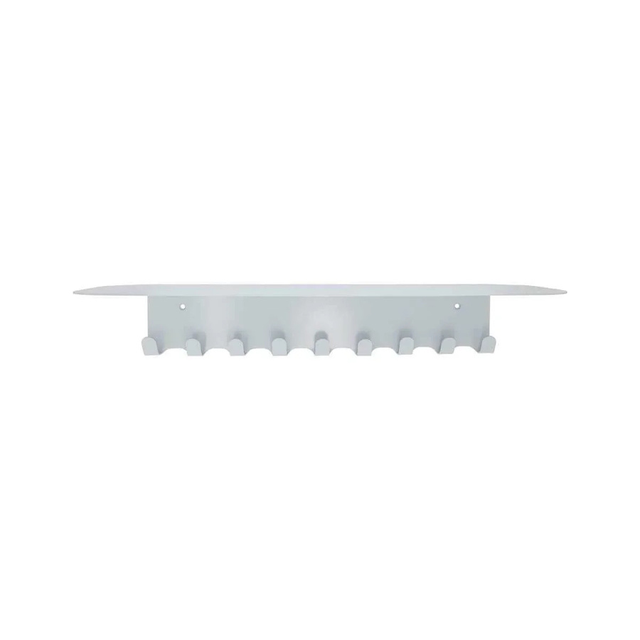 House Doctor Garderobe Book in Hellgrau mit Haken und modernem Design, Breite: 60 cm - Bild 1