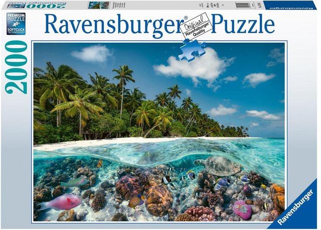 Ravensburger Puzzle Ein Tauchgang auf den Malediven 2000 Teile - Bild 2